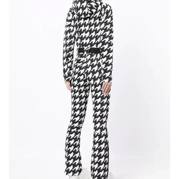 NWT perfect moment houndstooth ski suit sz XS - Picture 3 of 11